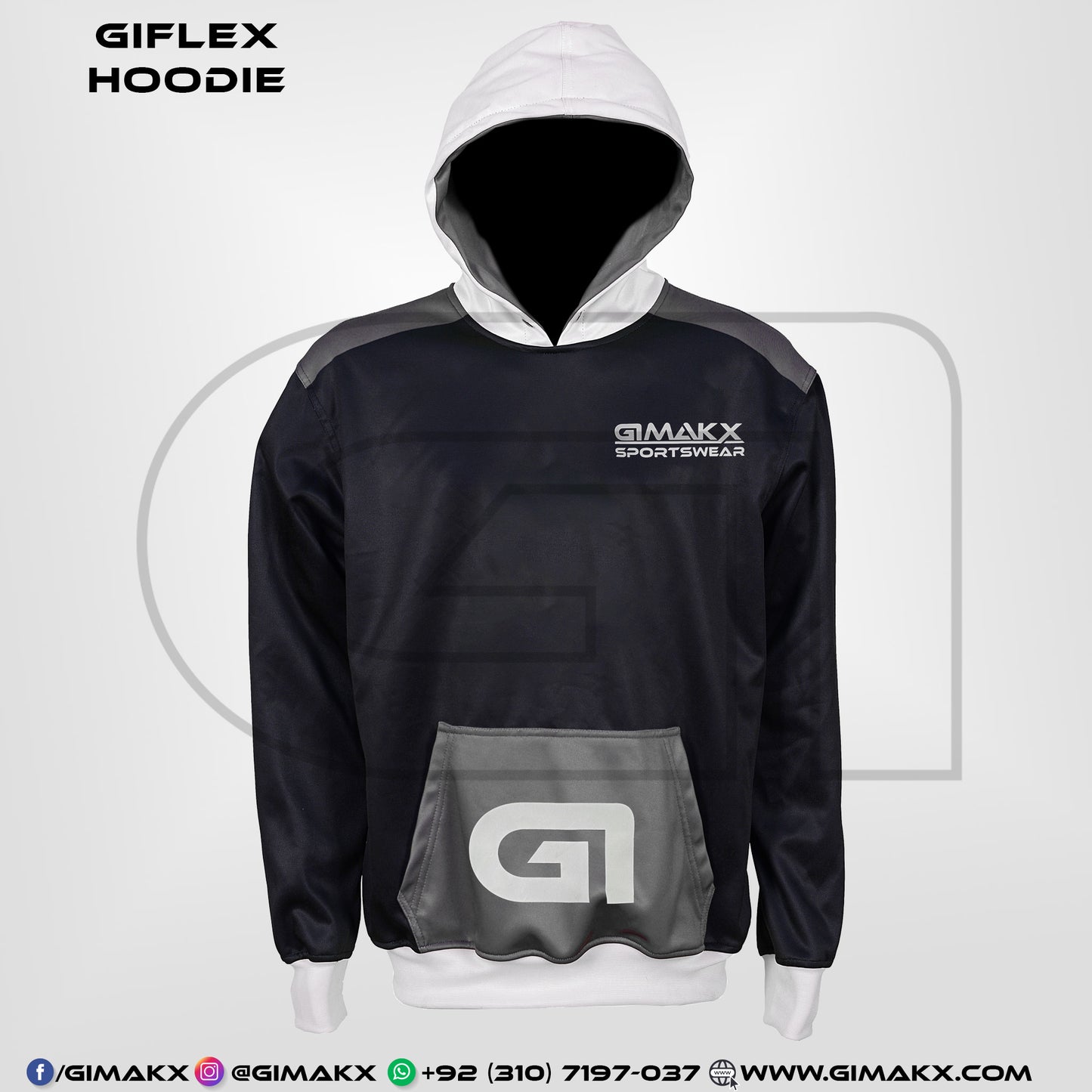 Gimakx GiFlex Black Hoodie