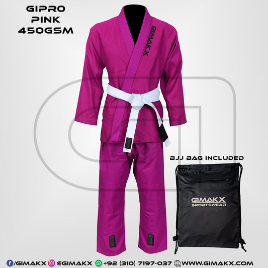 Gimakx GiPro Pink Premium BJJ Gi