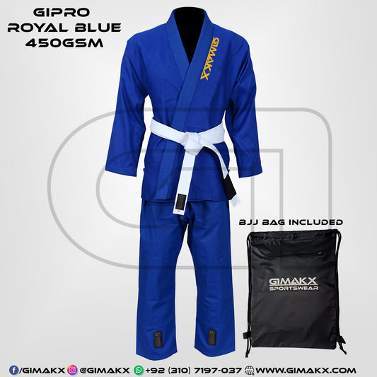 Gimakx GiPro Royal Blue Premium BJJ Gi