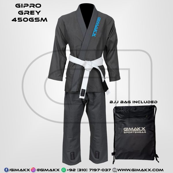 Gimakx GiPro Premium BJJ Gi Grey