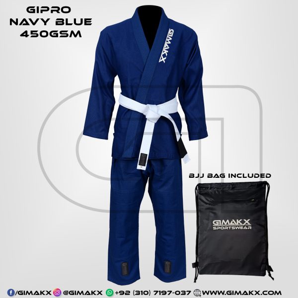 Gimakx GiPro Premium BJJ Gi Navy Blue