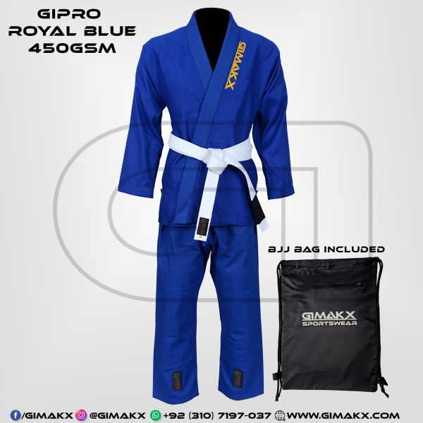 Gimakx GiPro Premium BJJ Gi Royal Blue