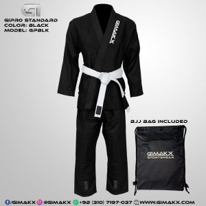 Gimakx GiPro Premium BJJ Gi Black