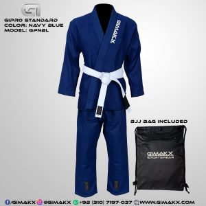 Gimakx GiPro Premium BJJ Gi Navy Blue