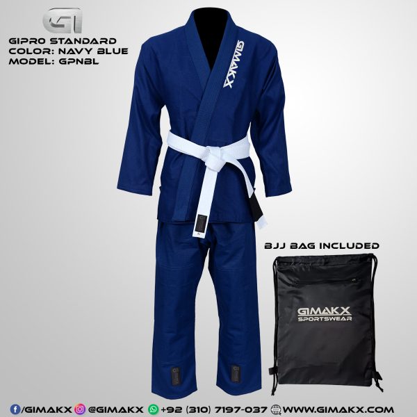 Gimakx GiPro Premium BJJ Gi Navy Blue