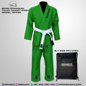 Gimakx GiPro Premium BJJ Gi Parrot Green