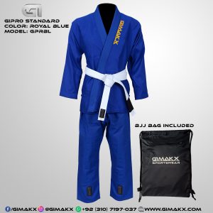 Gimakx GiPro Premium BJJ Gi Royal Blue